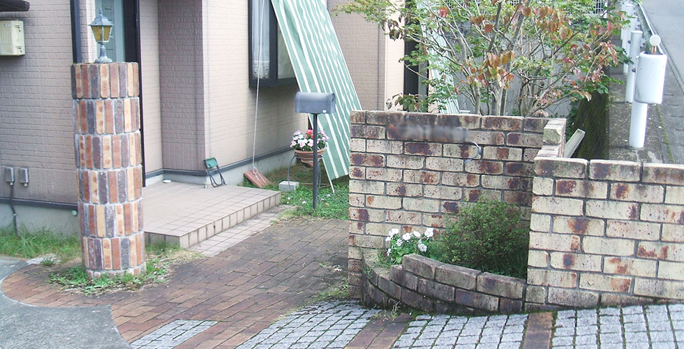 アンティーク調のエクステリア｜大分県日田市