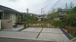 奈良県のK様邸の新築外構工事が完成しましたのイメージ画像
