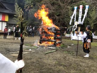 愛宕山　照智院　平和堂の護摩焚き火に行って来ましたのイメージ画像